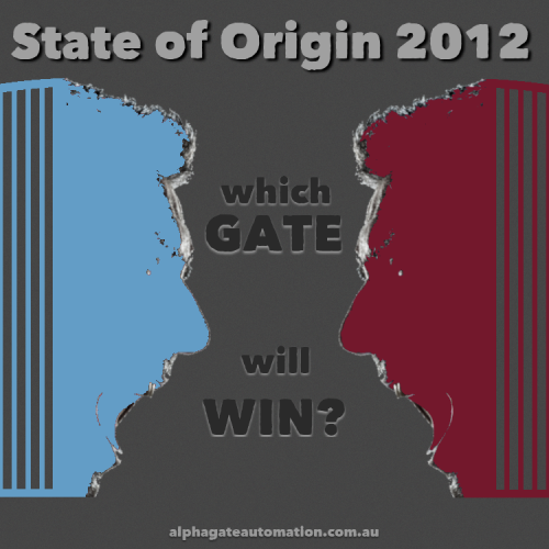 Alpha Gate Automation's State of Origin 2012