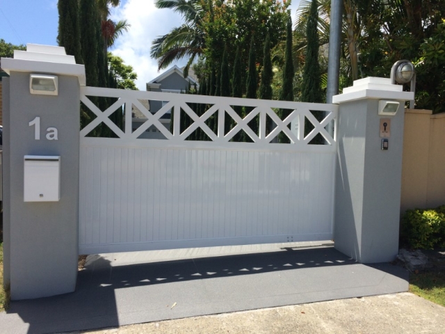 Custom Made Aluminium Swing Gate by Alpha Gate Automation